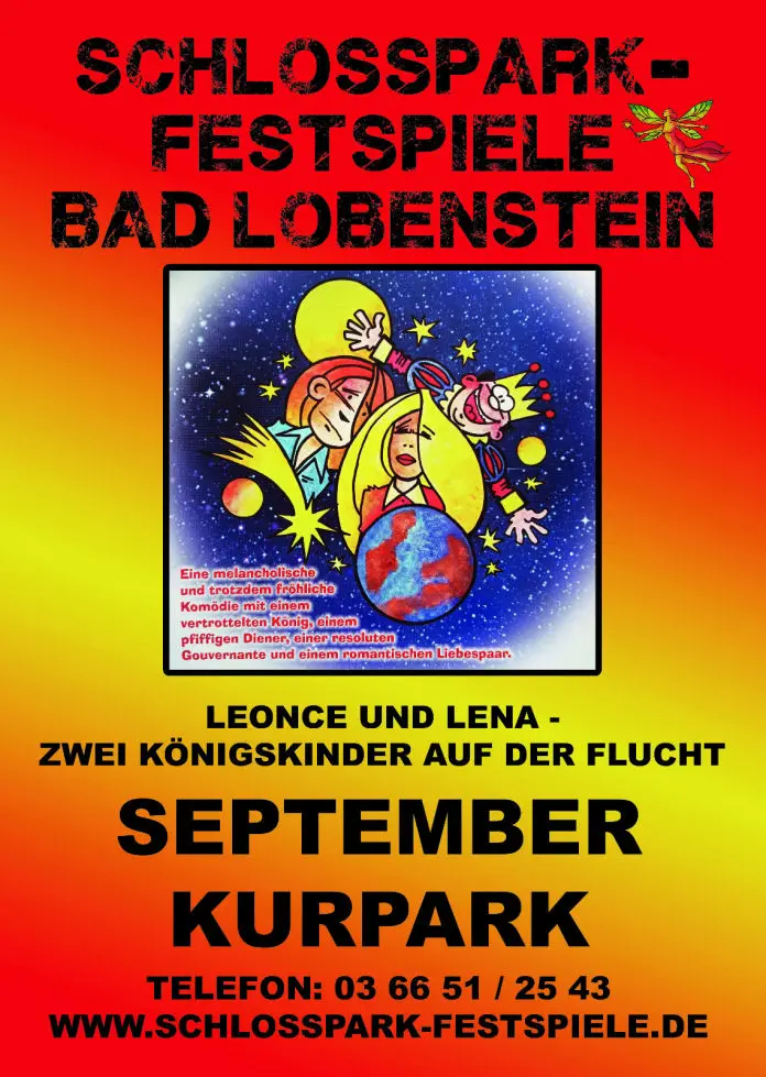 Plakat 2023 Schlosspark-Festspiele